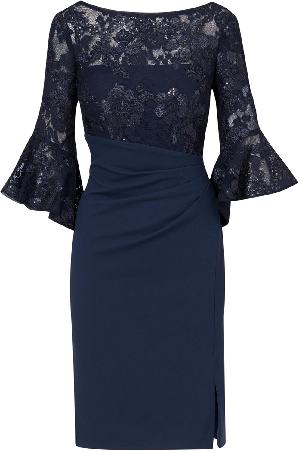 Adrianna Papell Women's Floral Lace Combo Dress